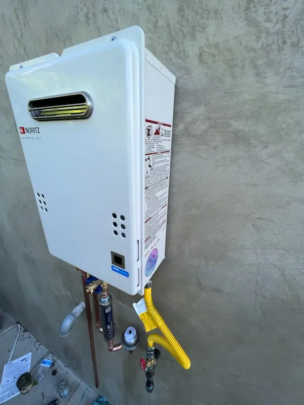 Tankless water heater installation for Reels Mill homes